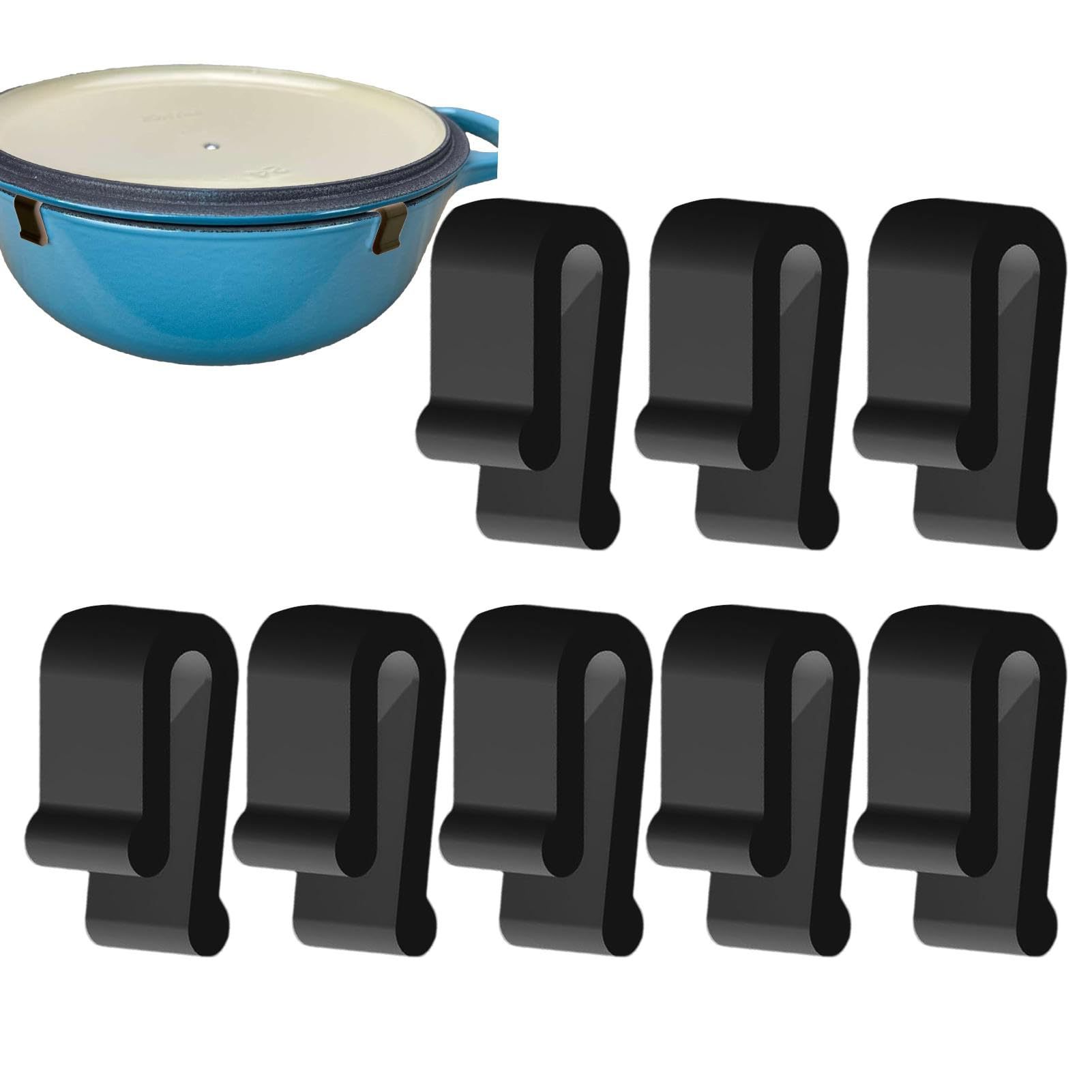 Cast Iron Corn - Silikon Dutch Oven Koruyucu Klipler Gıda